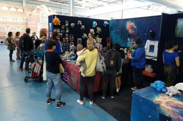 Our stall at the 2019 Perth Science Festival. Image Credit: Scitech