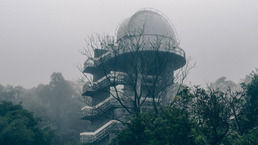 Fog at Perth Observatory banner