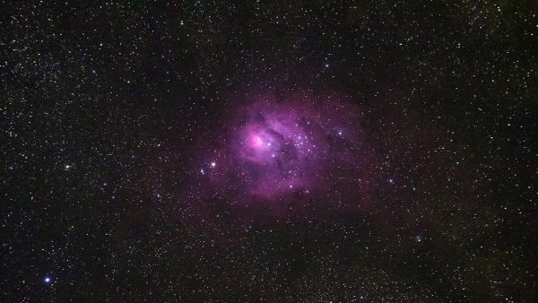 The Lagoon Nebula (M8). Image Credit: Roger Groom