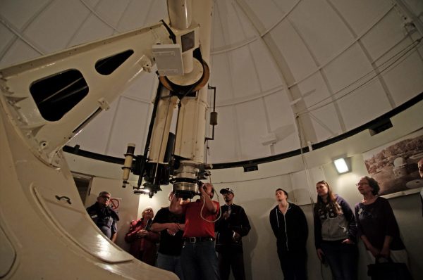 Tour of the Astrographic Telescope. Image Credit: Roger Groom