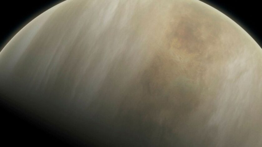 Venus atmosphere banner