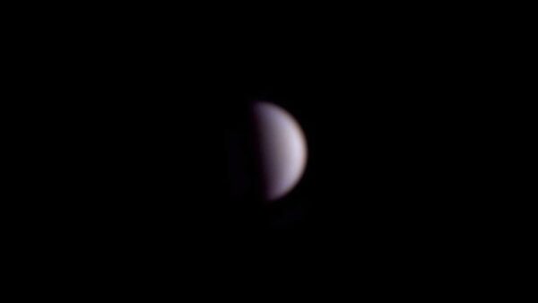 Venus through telescope. Image Credit: Will Kalif